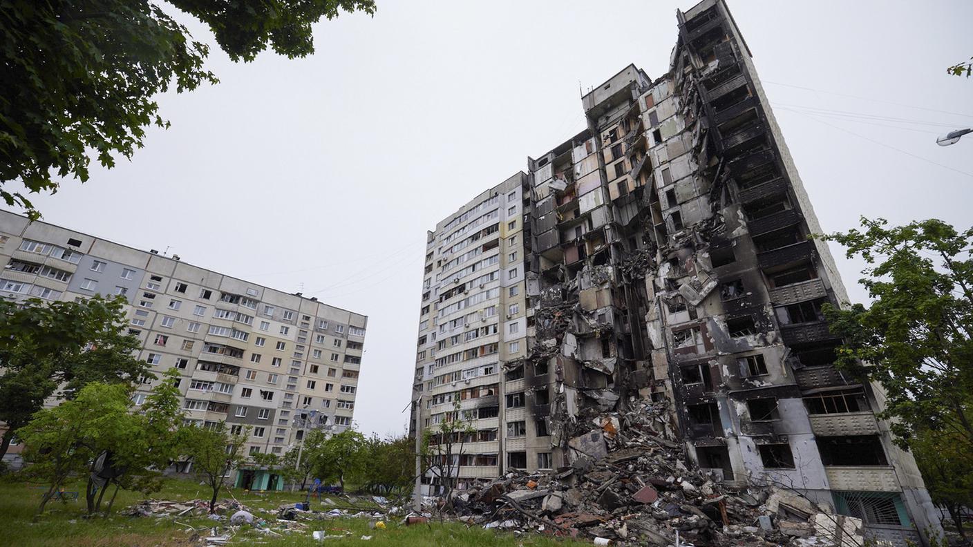A Kharkiv oltre 2'000 immobili distrutti