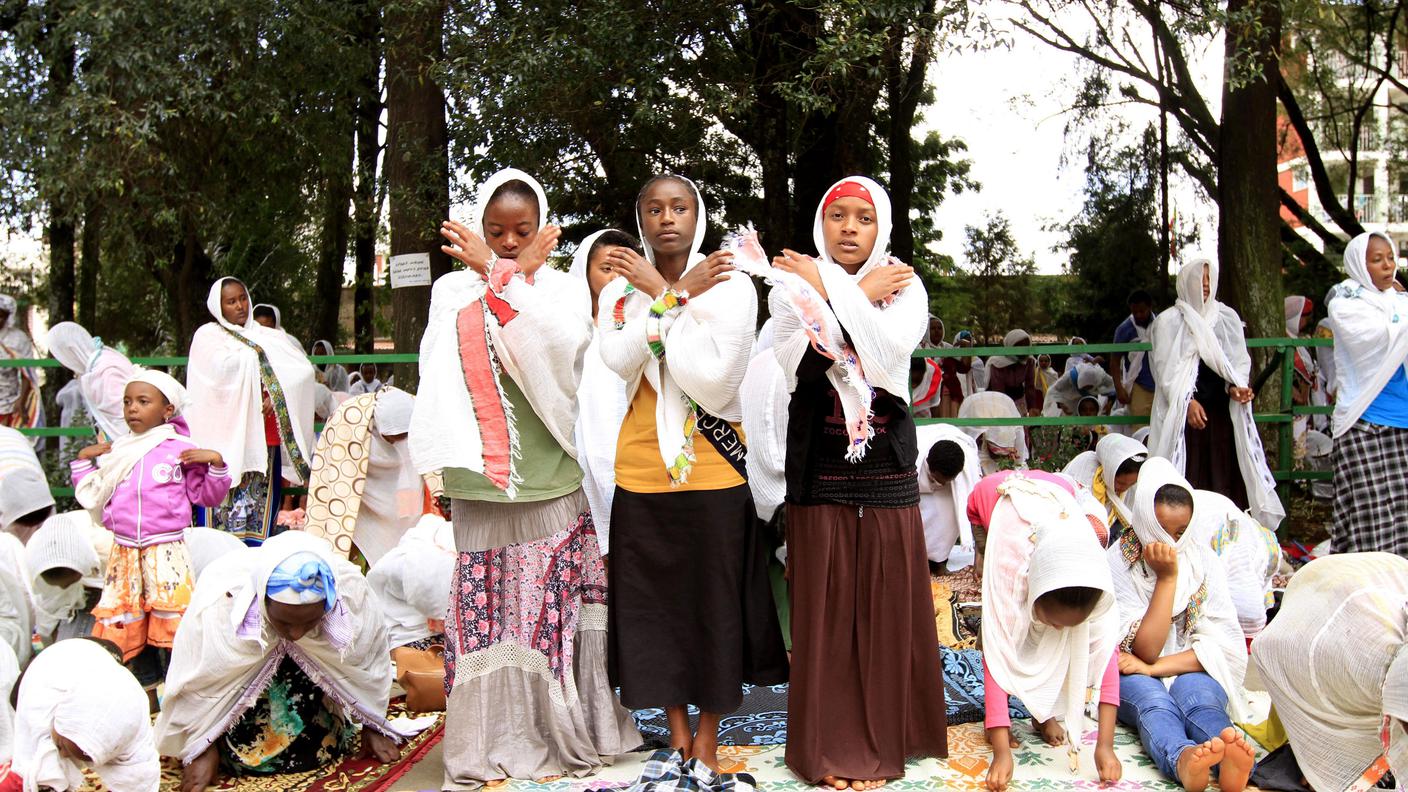 venerdì santo etiopia addis abeba preghiera ortodossi  18.4.14 re.jpg