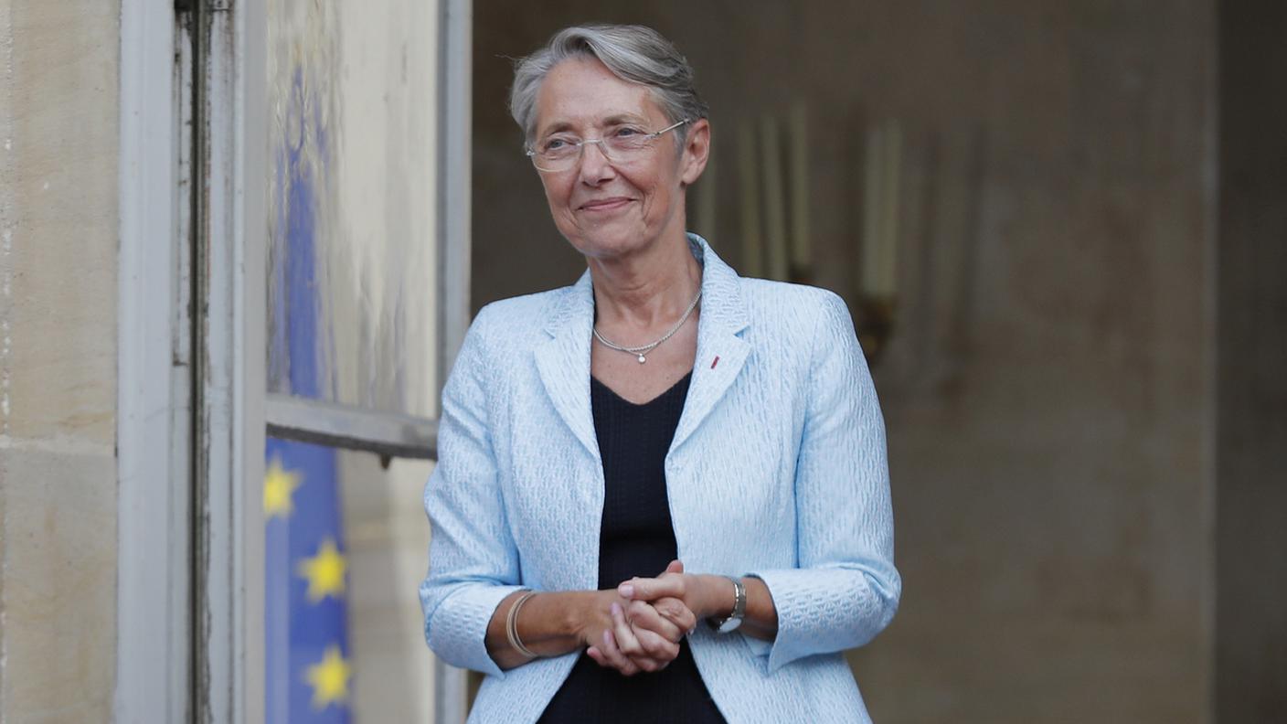 La premier francese Elisabeth Borne