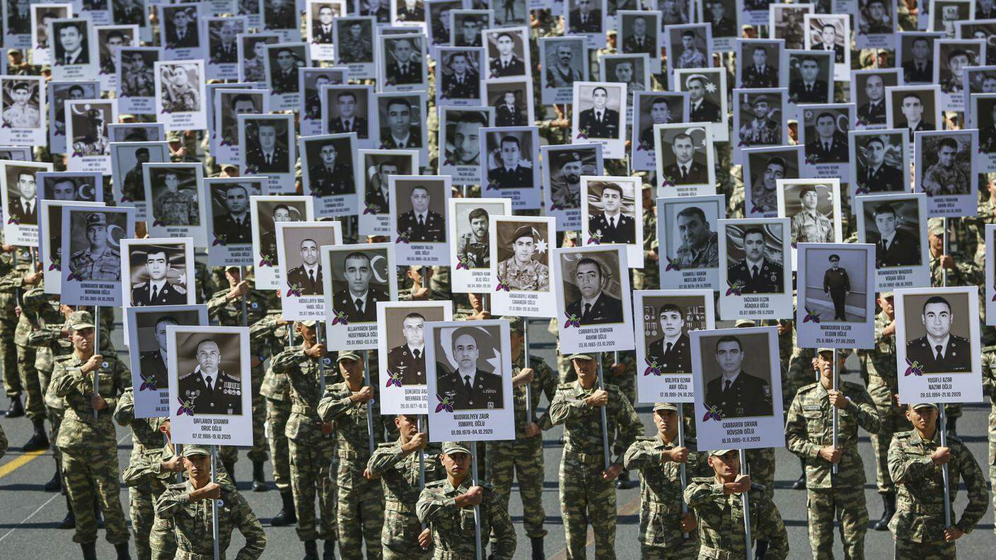 Ricordando le vittime in Nagorno Karabakh