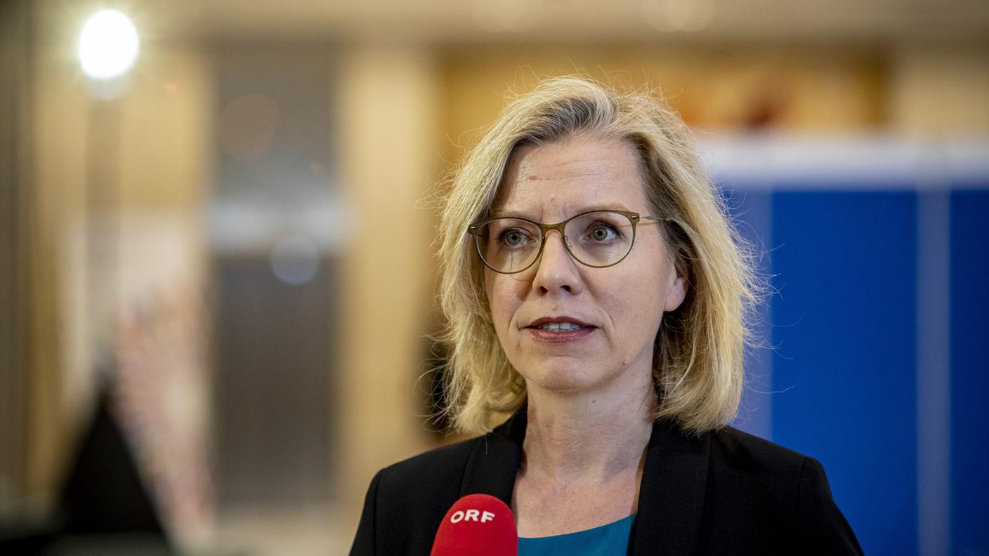 La ministra austriaca per ambiente, energia e azione climatica Leonore Gewessler