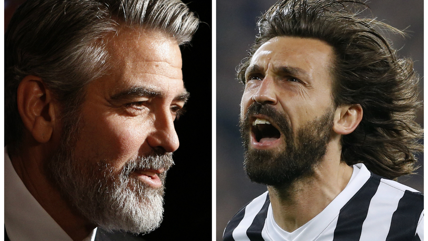 George Clooney e Andrea Pirlo