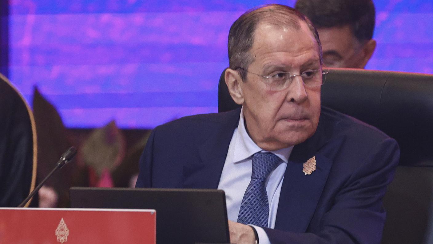 Il capo della diplomazia russa Sergei Lavrov