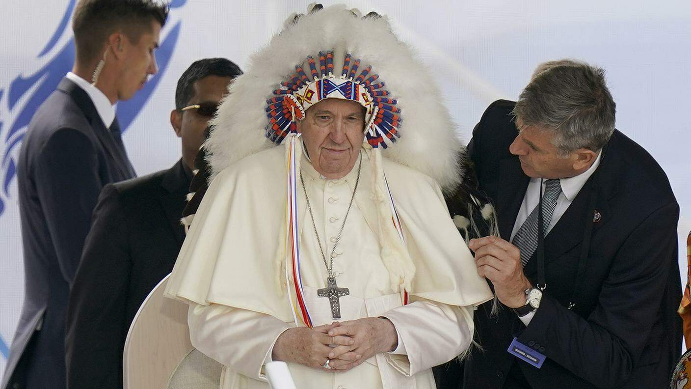 Il Papa in Canada per "un viaggio di penitenza"