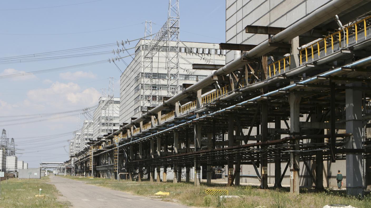 La centrale nucleare di Zaporizhzhia, conquistata dai russi in marzo