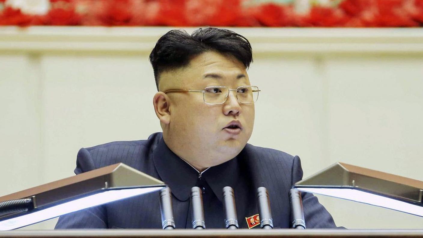 Una recente immagine del leader nordcoreano Kim Jong-un