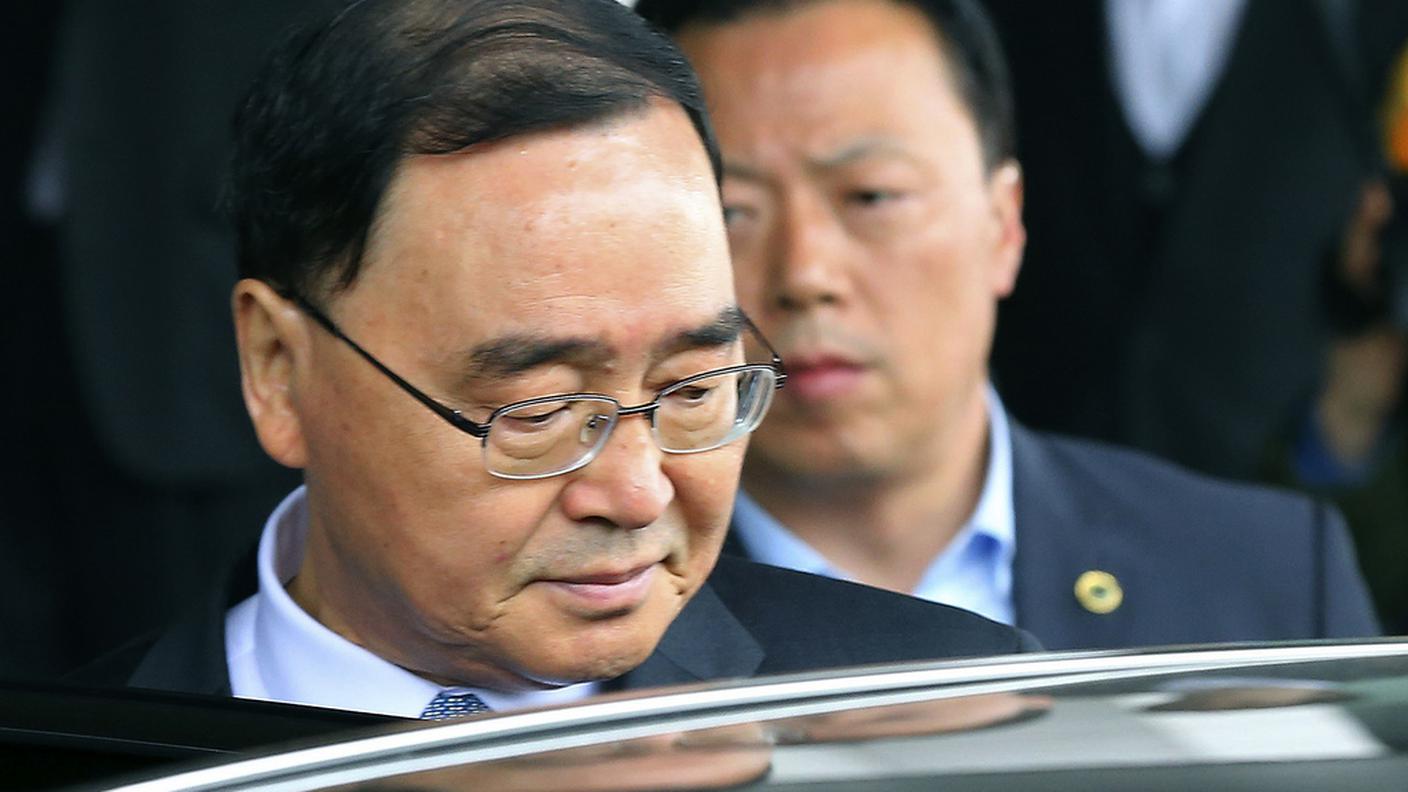 Il capo del Governo. Le sue dimissioni sono state accolte dalla presidente Park