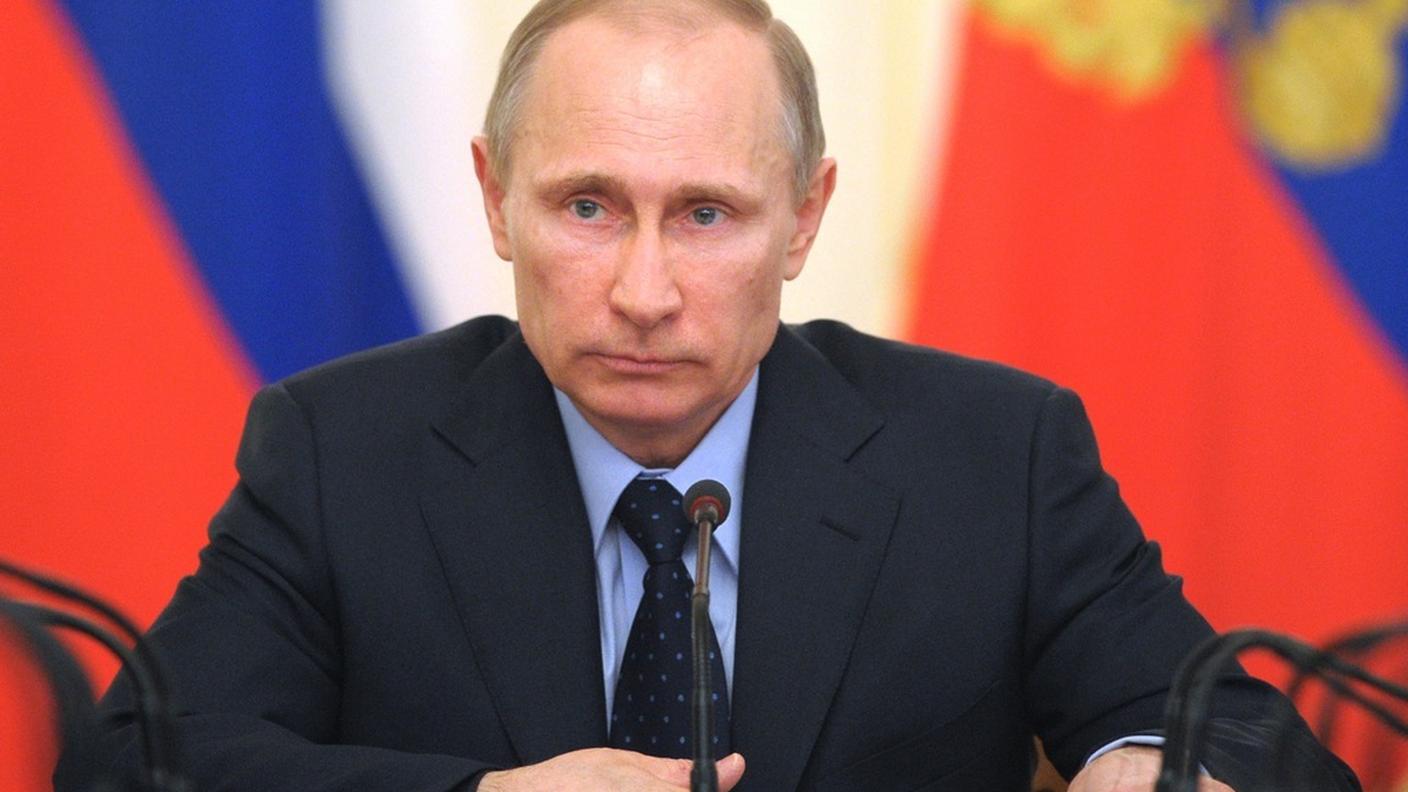 Il presidente russo Vladimir Putin