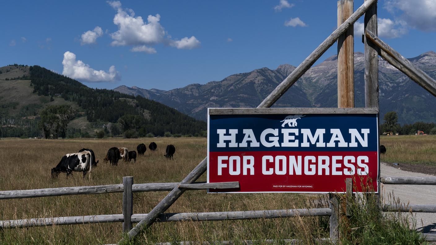 Il Wyoming è uno Stato rurale che nel 2020 ha votato nella misura del 70% per Donald Trump
