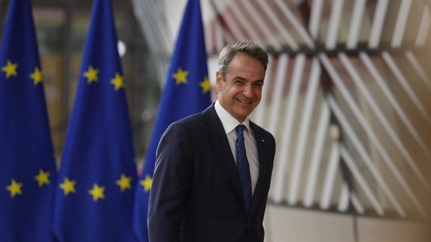 L'attuale premier Kyriakos Mitsotakis