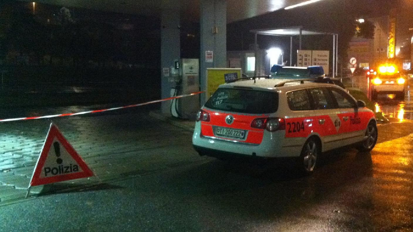 L'intervento della polizia 