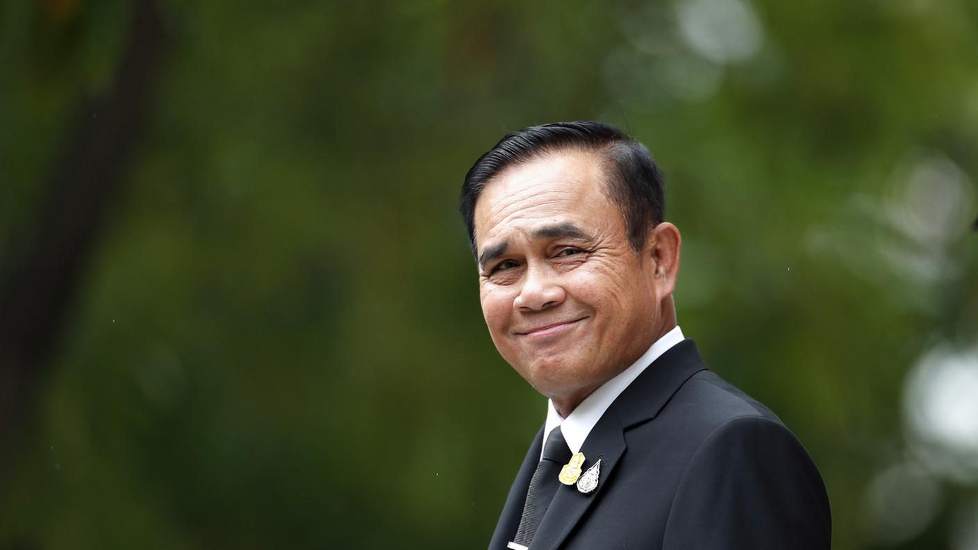 L'ex generale divenuto premier Prayut Chan-O-Cha, 68 anni
