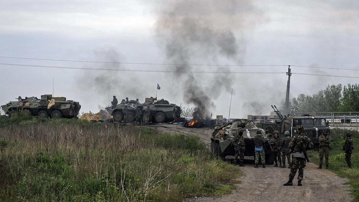Truppe ucraine alle porte di Slaviansk