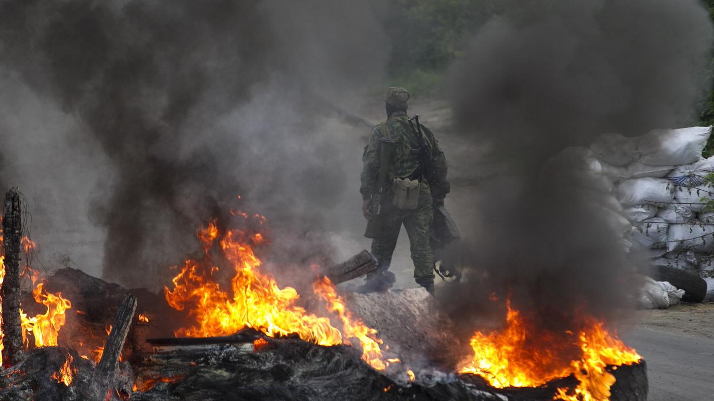 Scontri a fuoto, prime vittime a Slaviansk