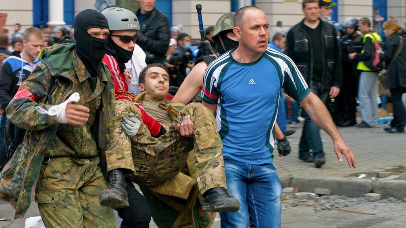 Pesante il bilancio degli scontri a Odessa