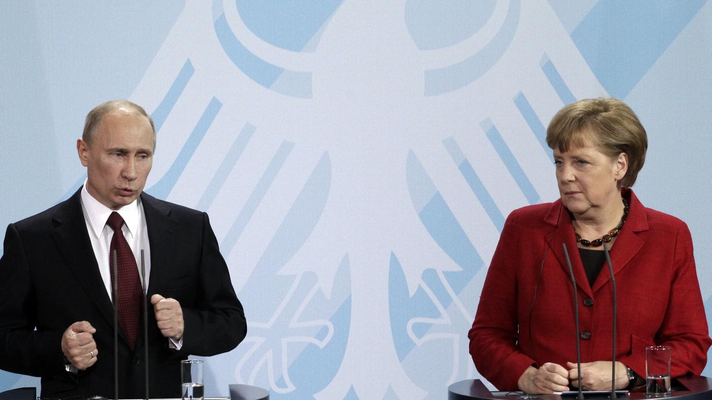 I due statisti in un incontro in Germania