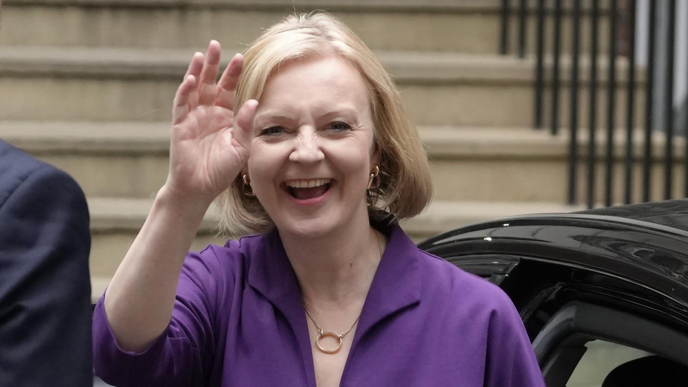 La neo premier britannica Liz Truss