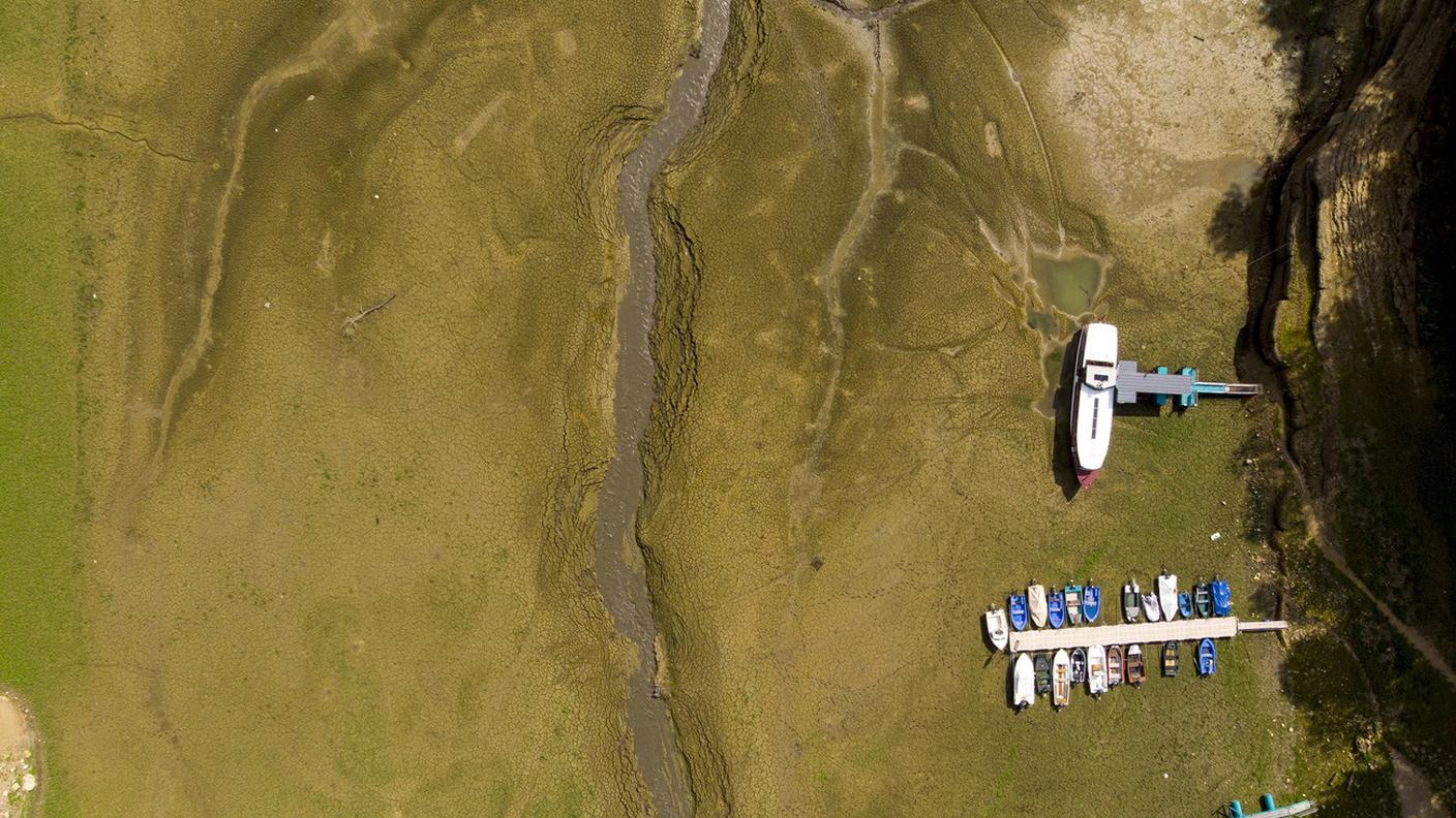 Il Lac des Brenets, quest'estate in secca 