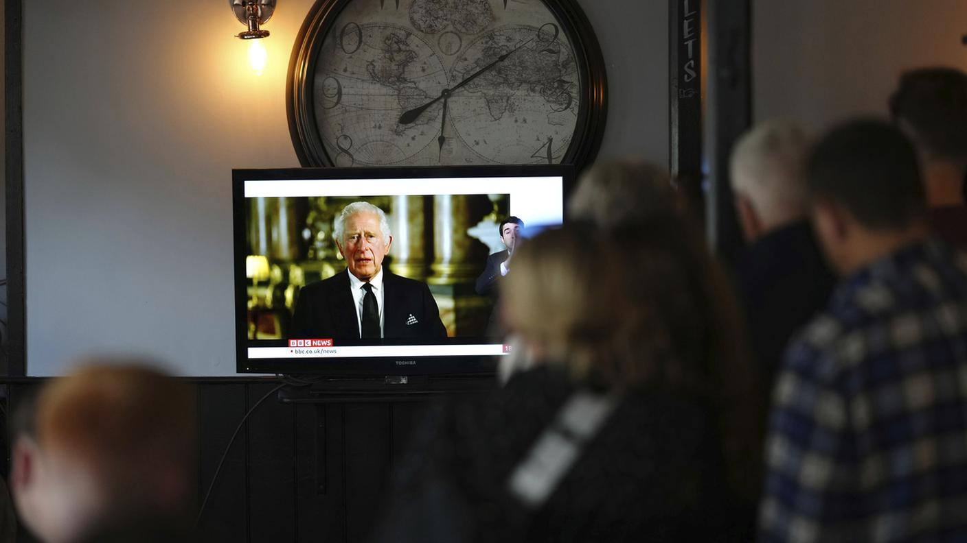 Venerdì re Carlo ha per la prima volta parlato alla nazione