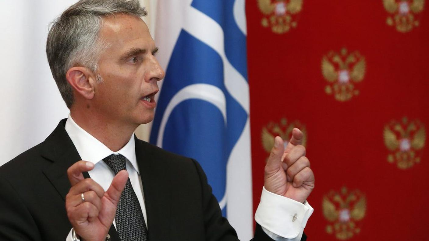 Didier Burkhalter in prima linea per la pace in Ucraina