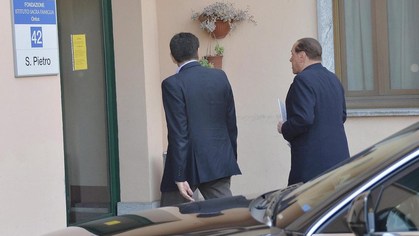 Silvio Berlusconi ai servizi sociali