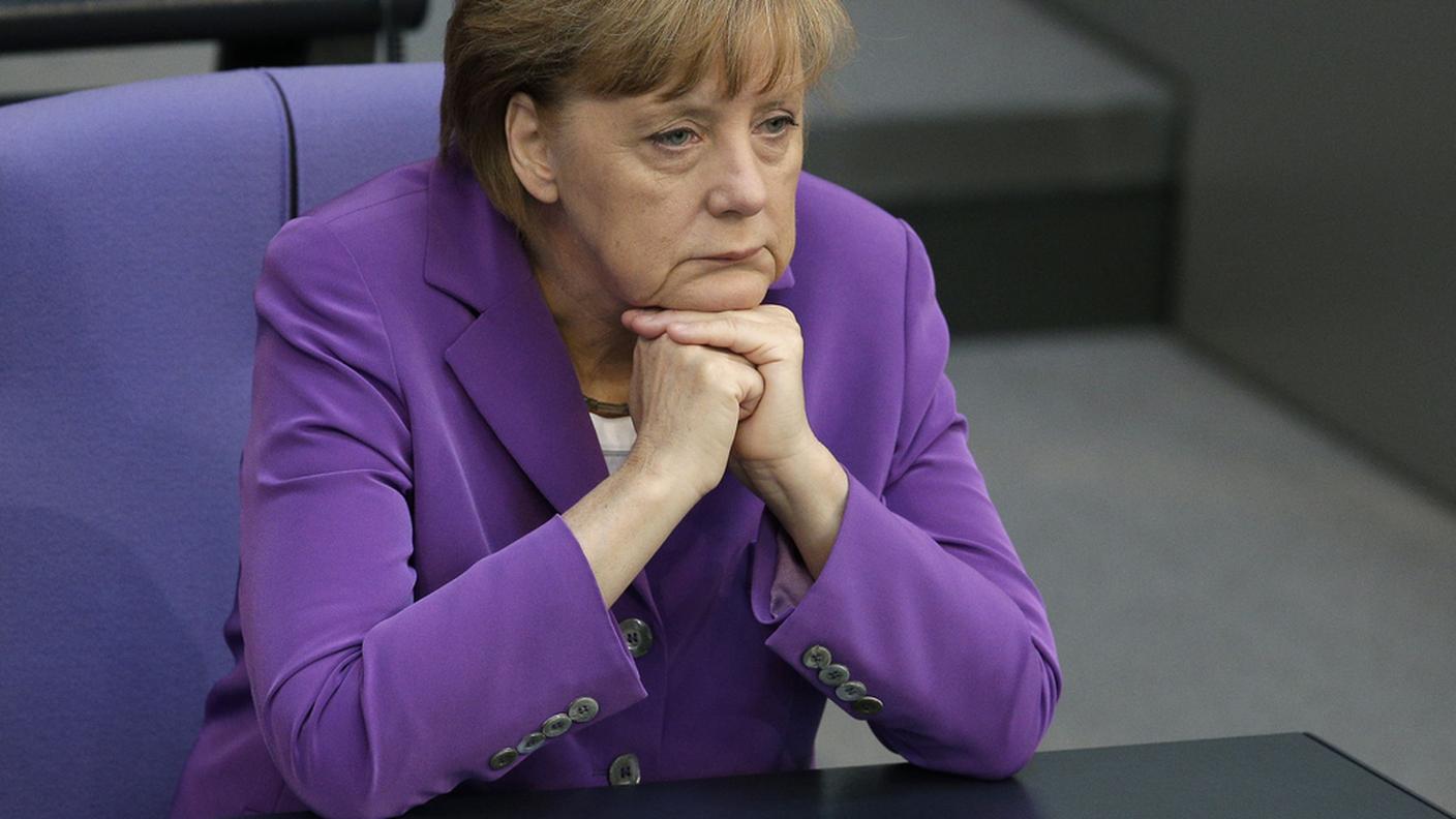 La cancelliera tedesca Angela Merkel