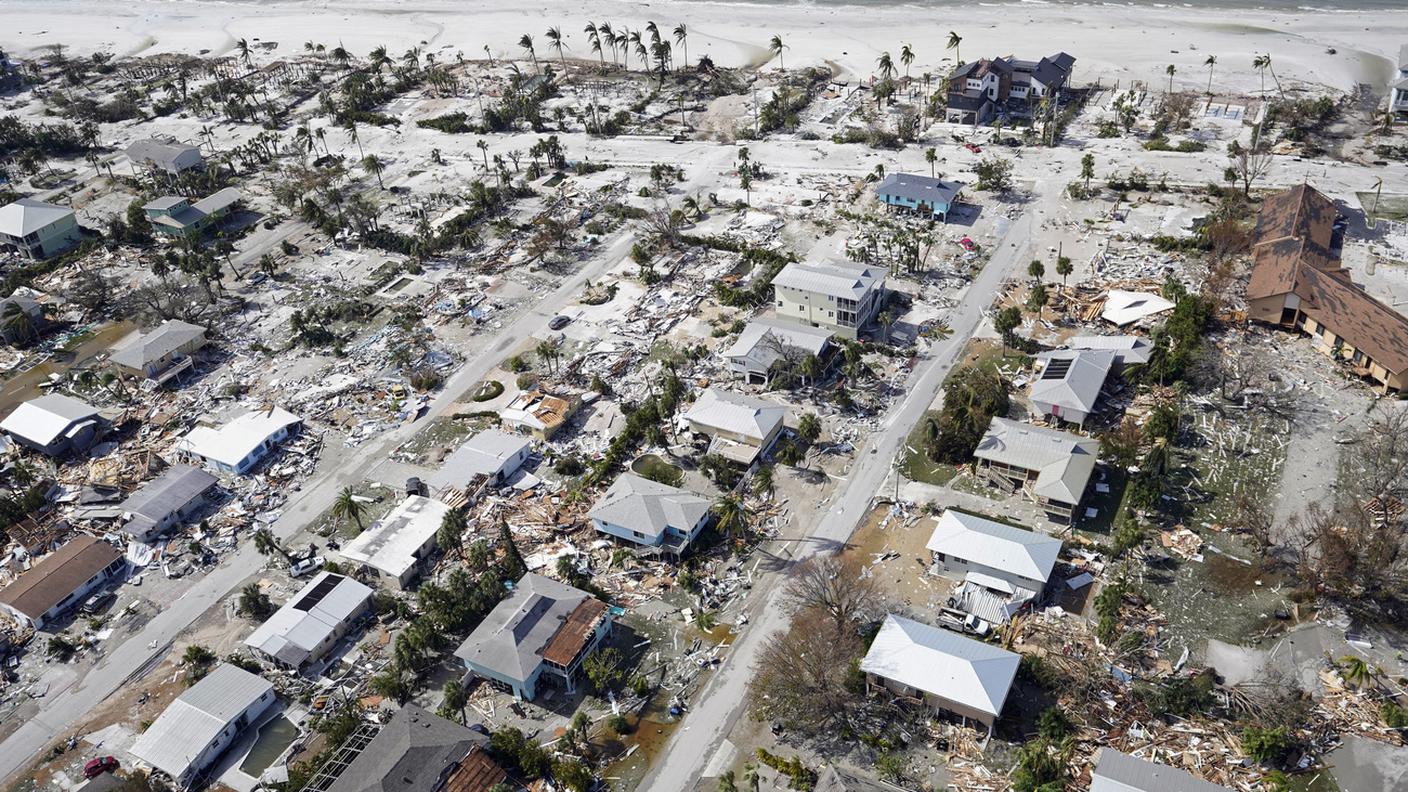 La Florida aveva subito rilevanti devastazioni nel 2022 con Ian, come si vede per Fort Myers