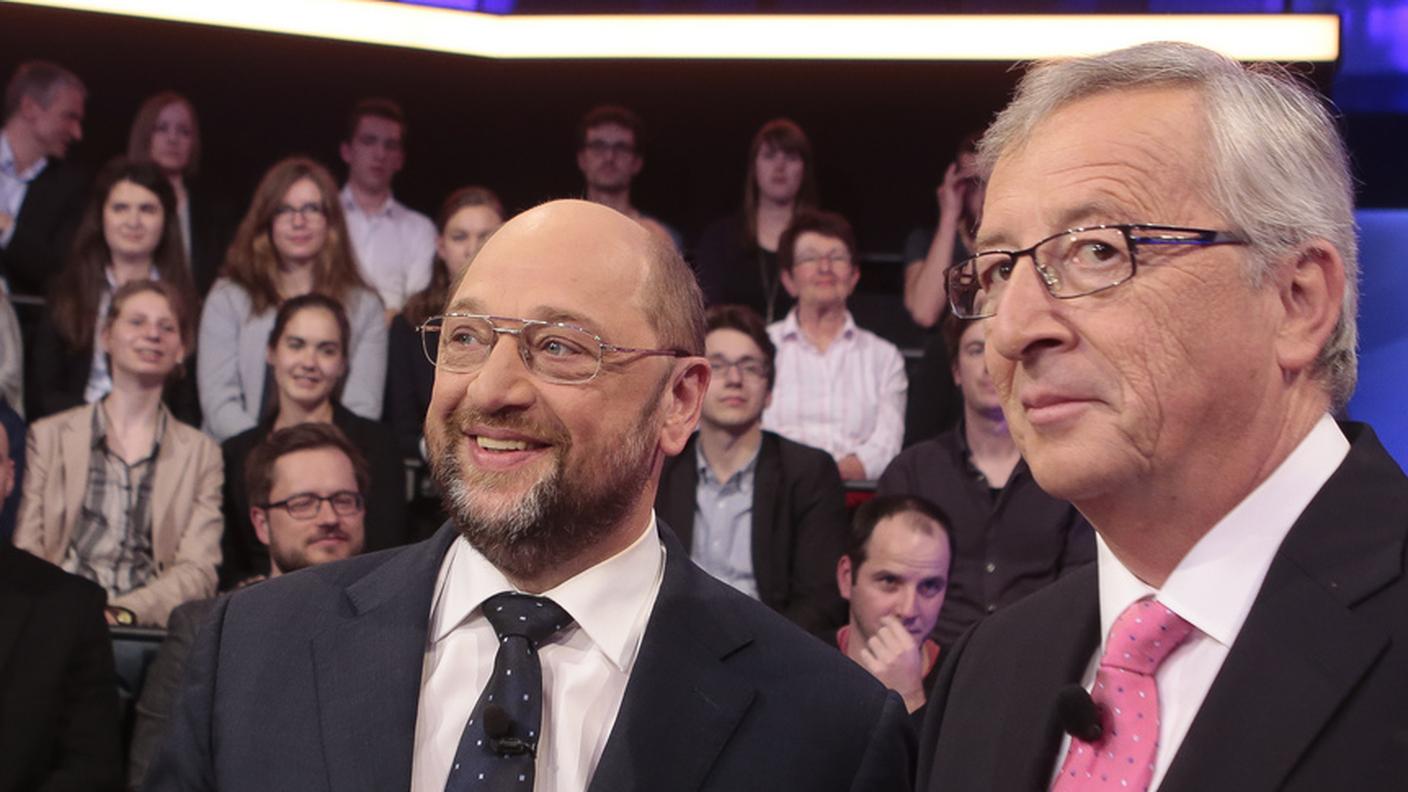 Martin Schulz e Jean-Claude Juncker