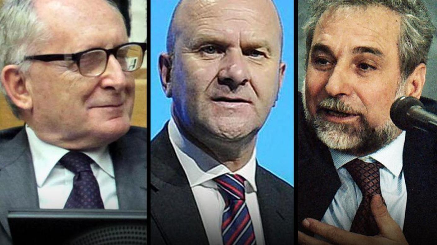 Gianstefano Frigerio, Angelo Paris e Primo Greganti