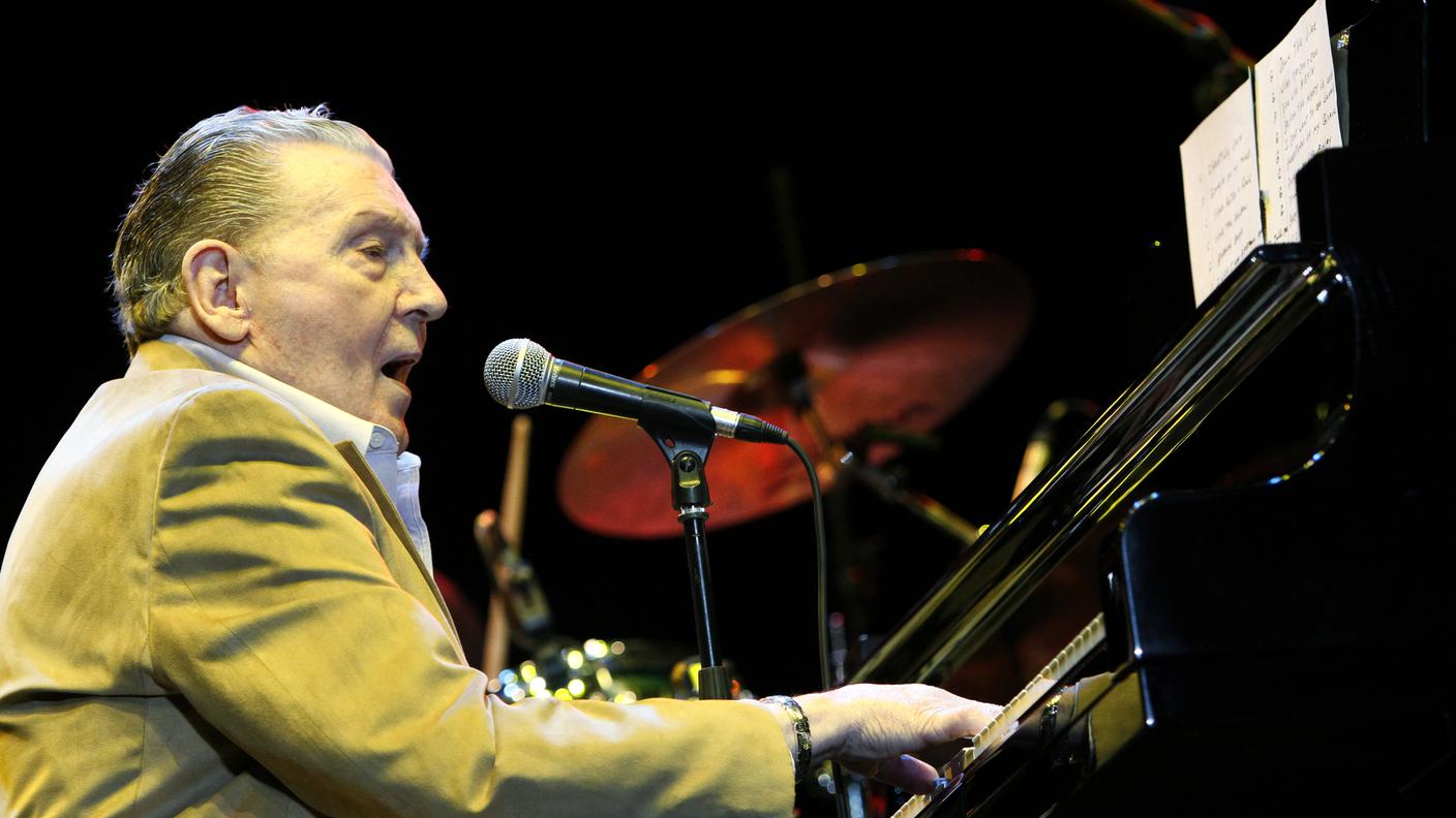 Jerry Lee Lewis, qui ripreso durante un suo concerto nel 2010