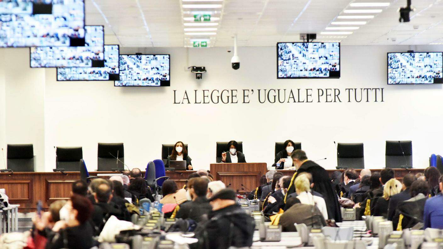 Processo contro la 'ndrangheta nel gennaio 2021 a Lamezia Terme