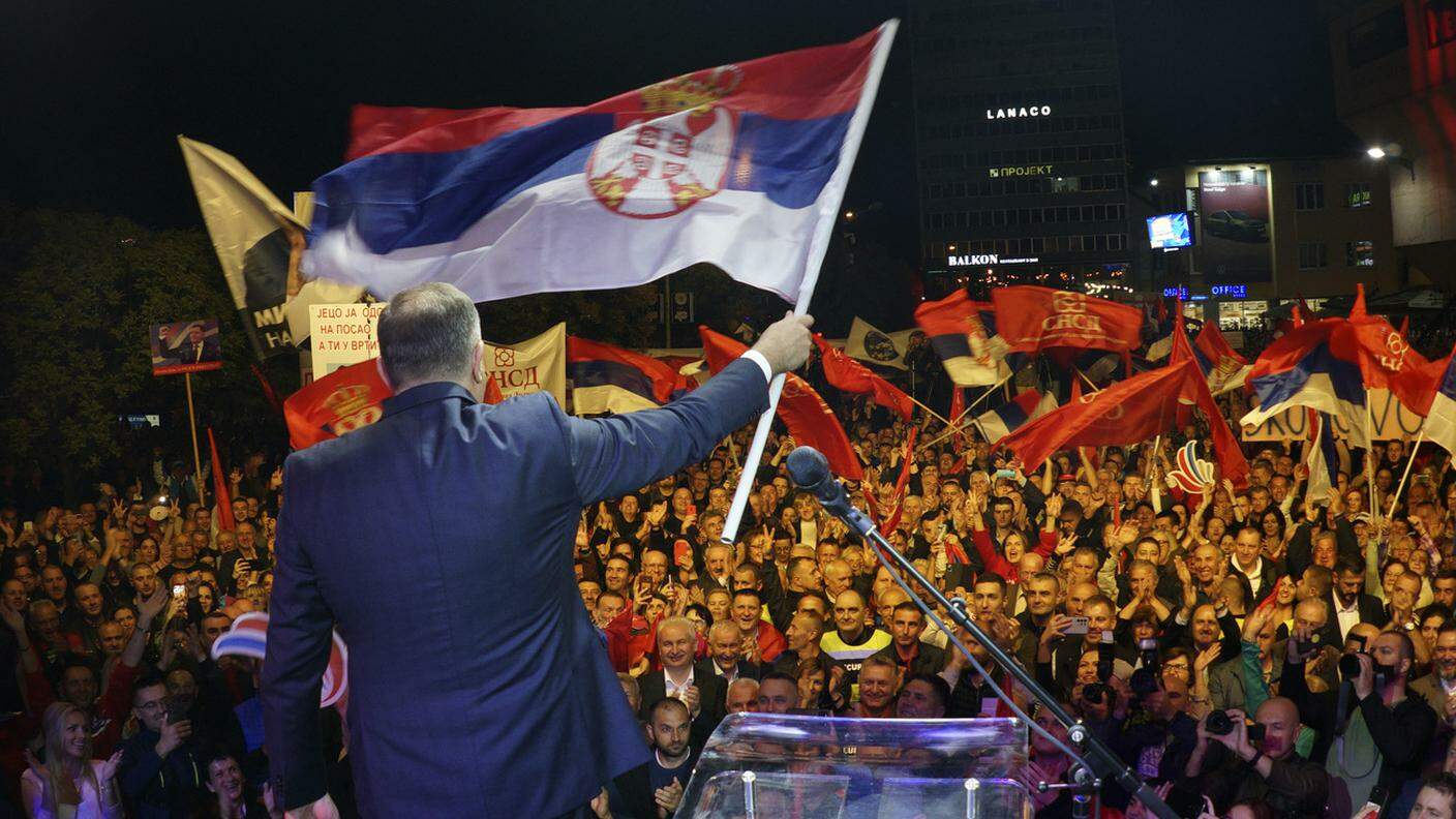 Milorad Dodik leader serbo