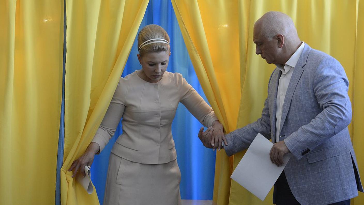 Iulia Timoshenko, ex prima ministra, al voto