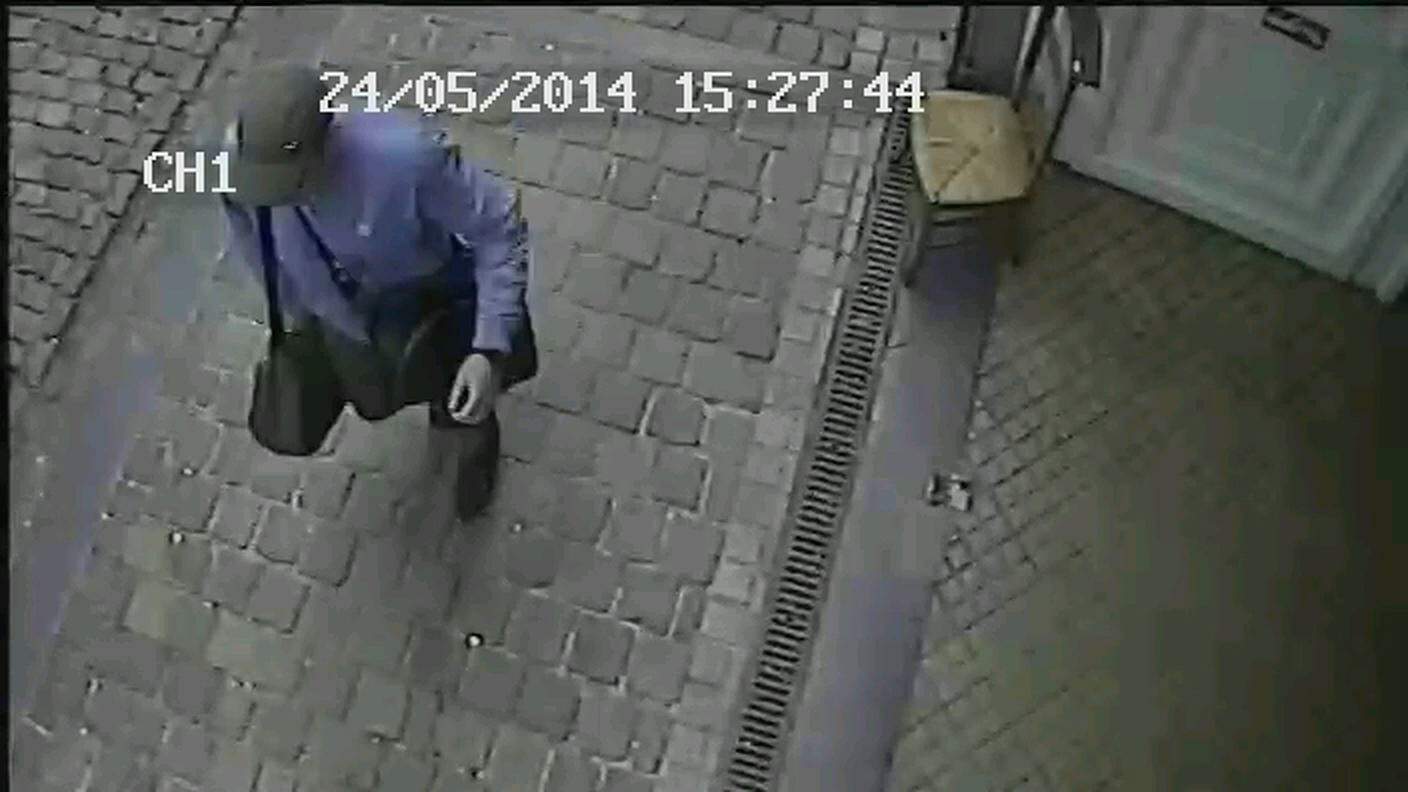 Un'immagine dell'attentatore tratta dai video