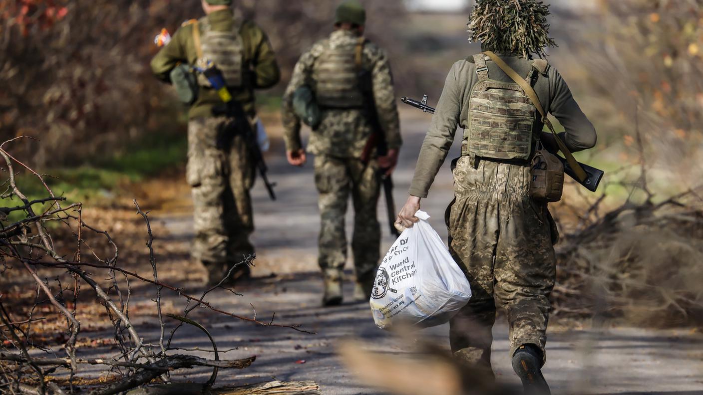 Le truppe ucraine da settimane impegnate in una controffensiva nella regione