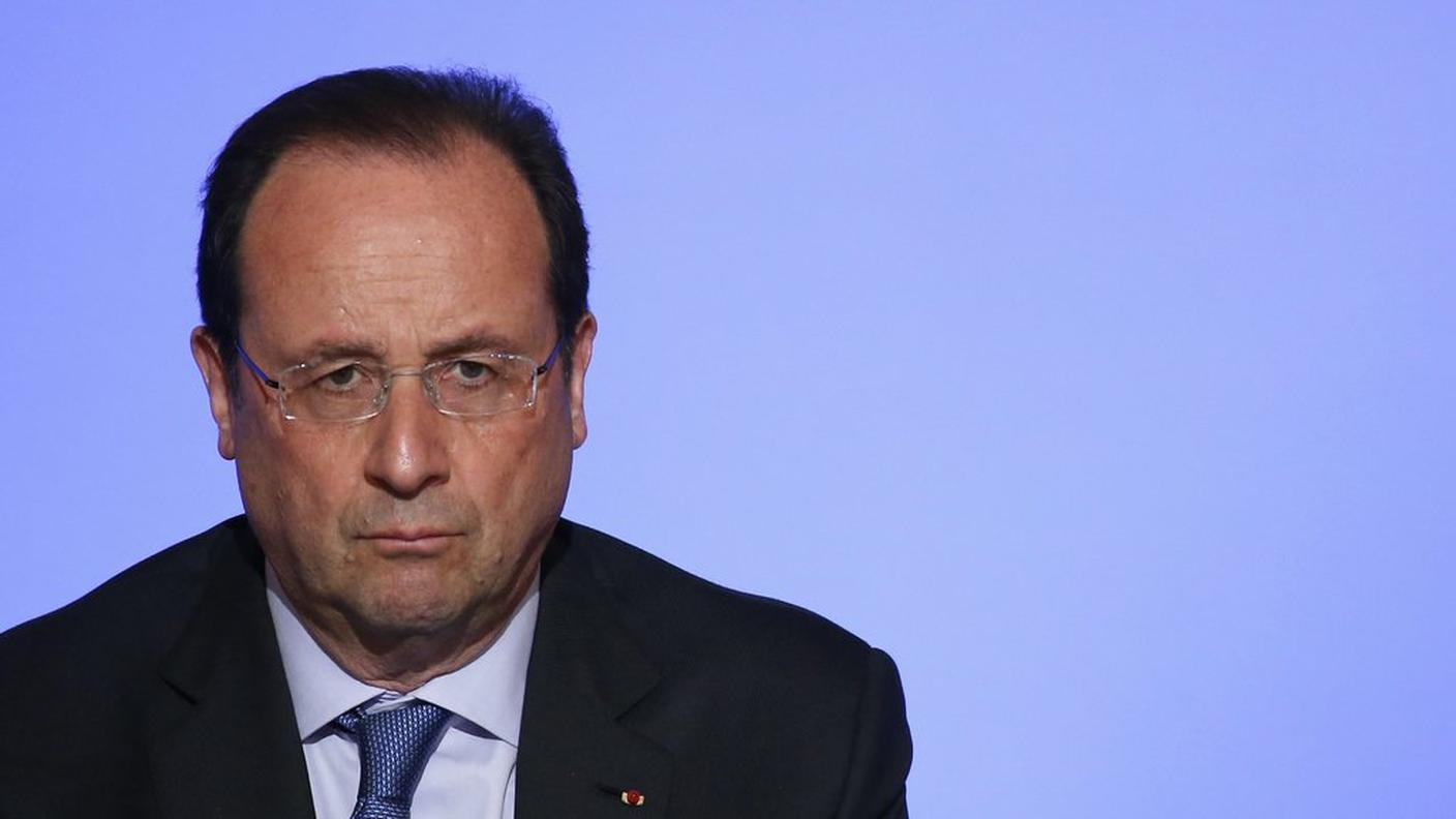 Il presidente francese Francois Hollande