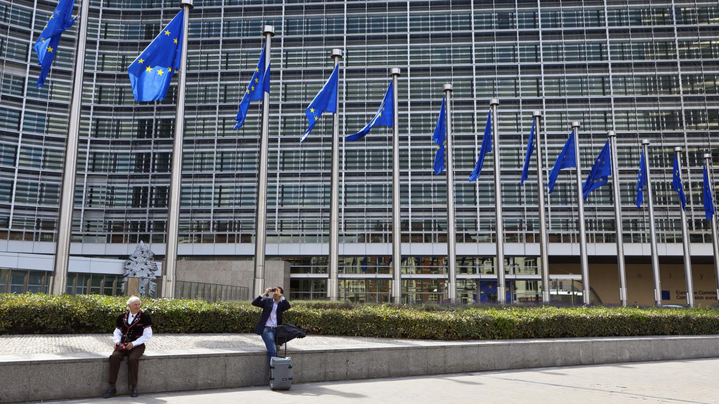 Il palazzo della Commissione europea di Bruxelles