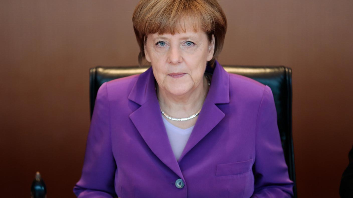 La cancelliera tedesca Angela Merkel