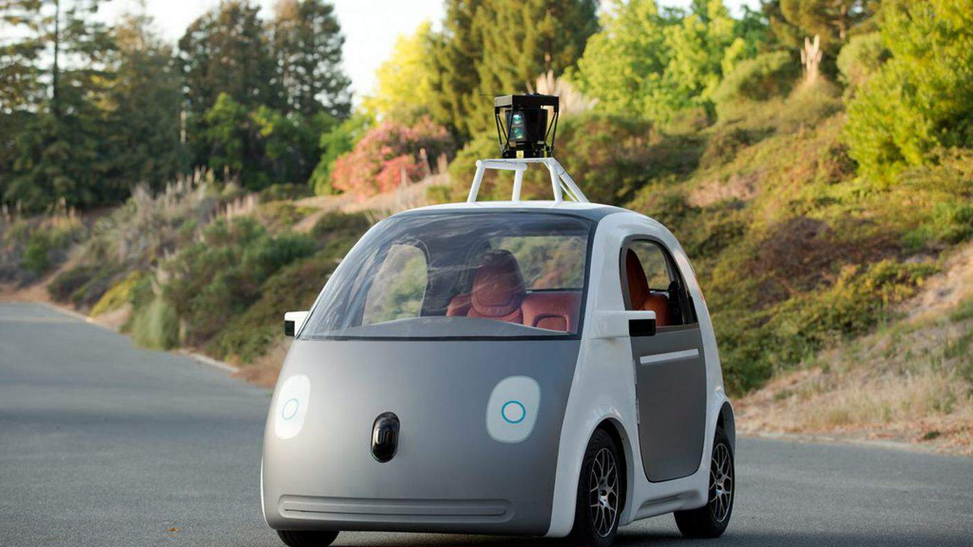 La Google Car non ha volante e pedaliera