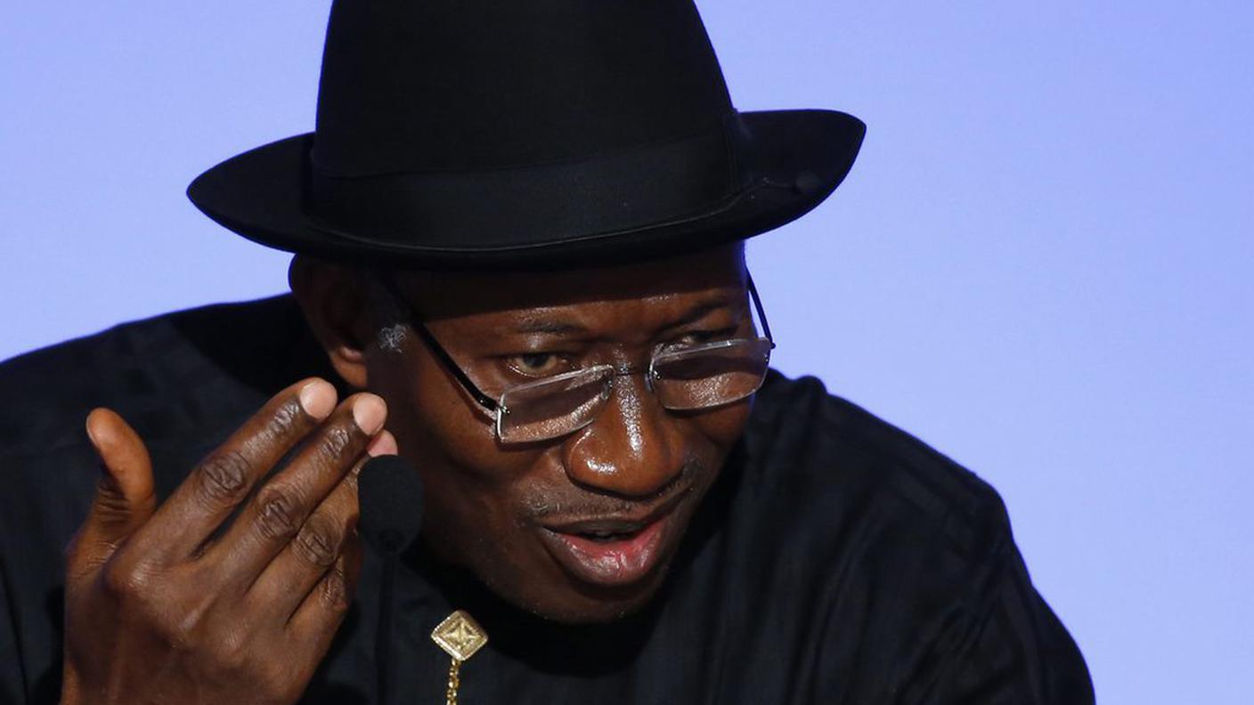 Il presidente nigeriano Goodluck Jonathan 