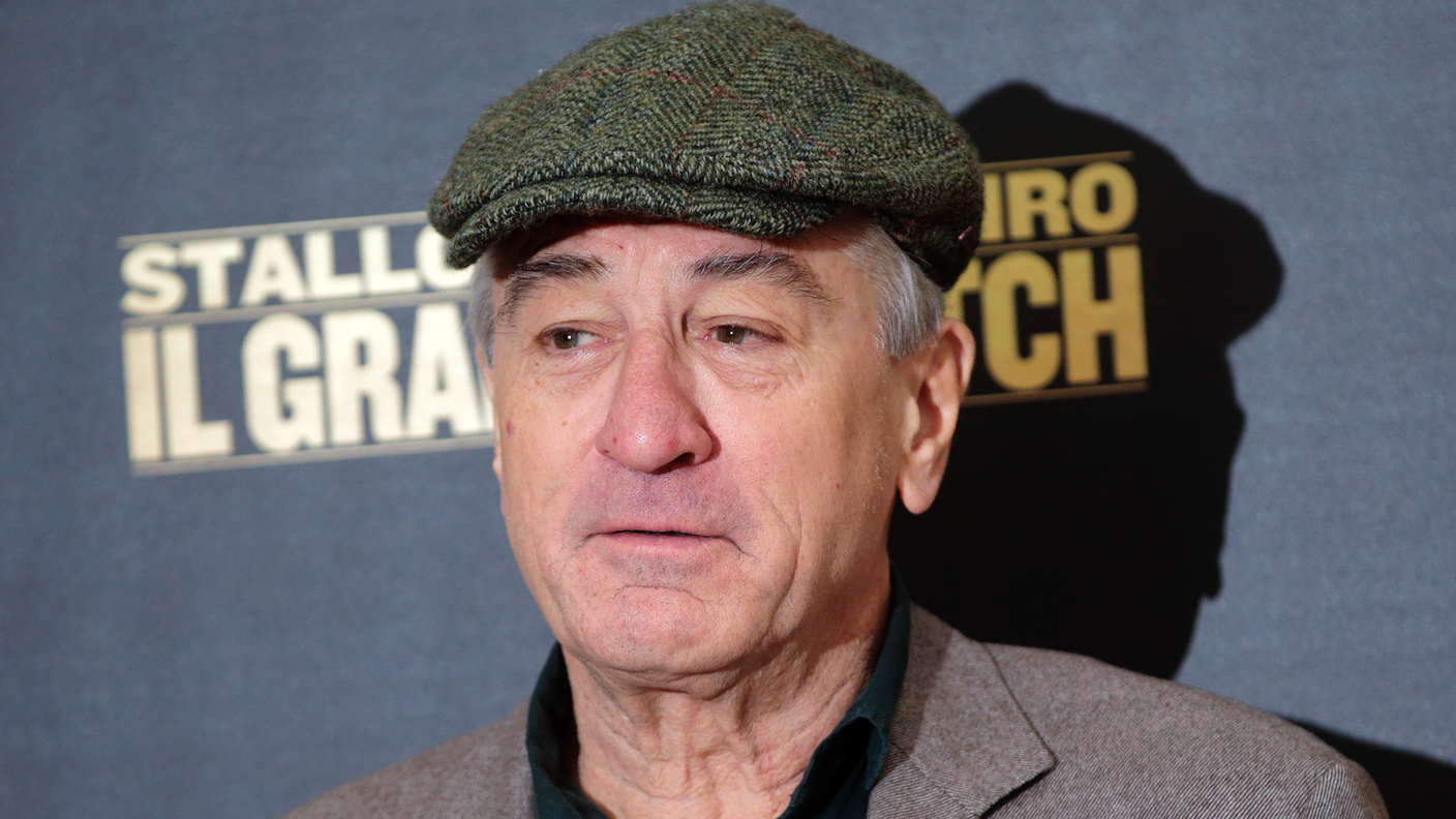 L'attore italoamericano Robert De Niro