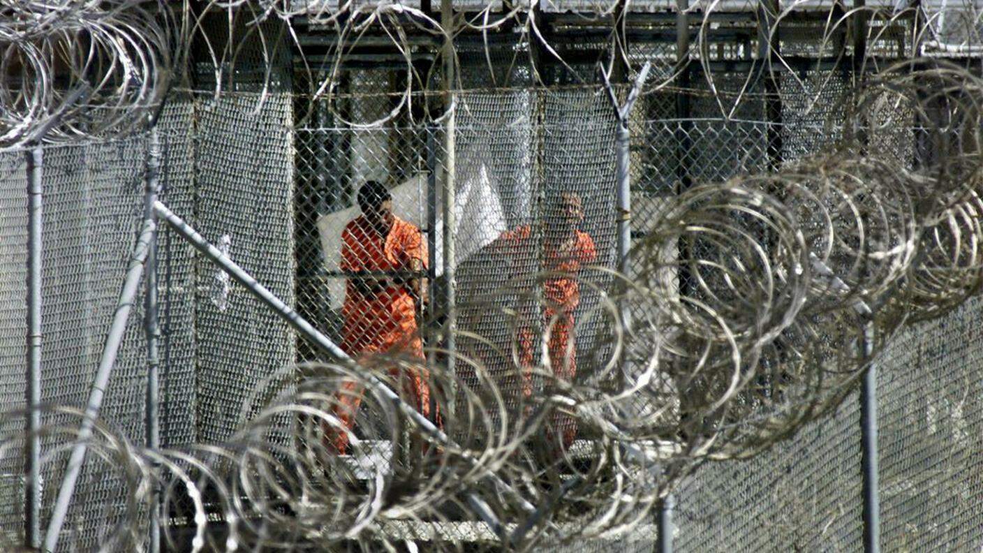 La prigione statunitense di Guantanamo, sull'isola di Cuba