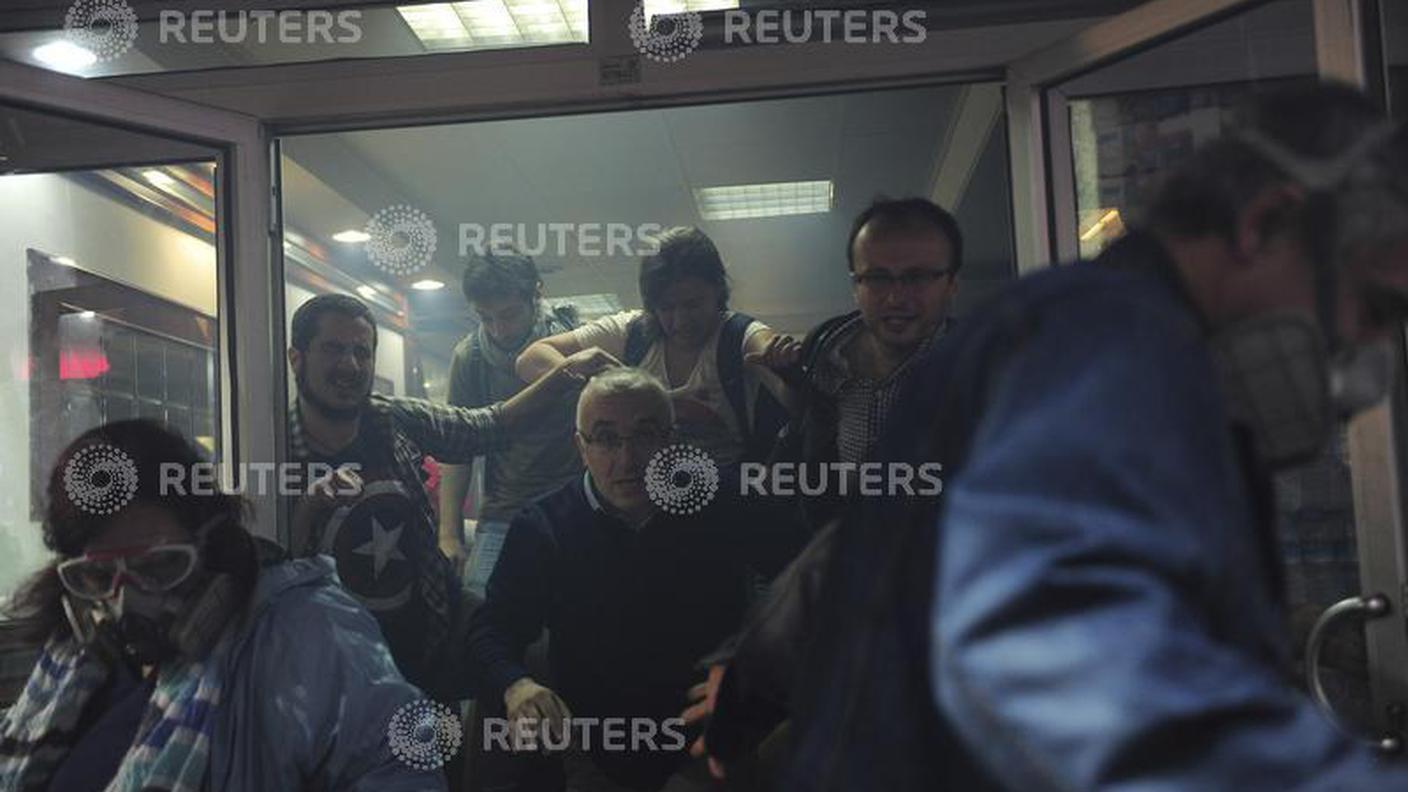 Gezi un anno fa, scontri a Istanbul