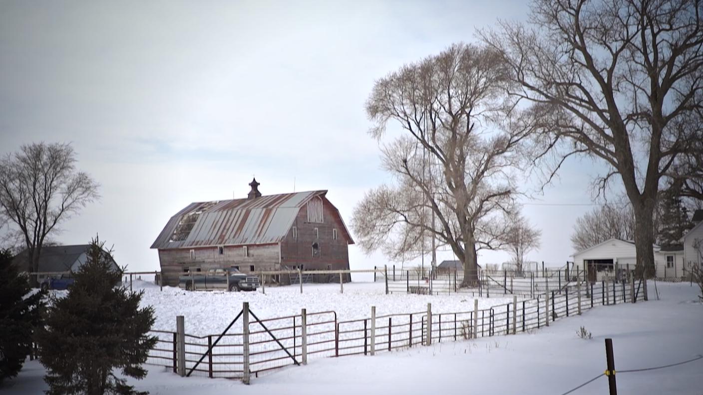 Inverno in Iowa