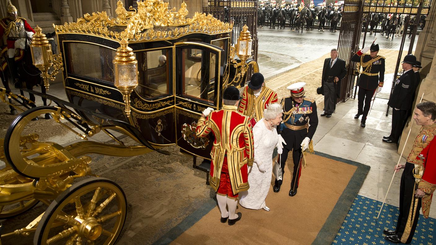 L'arrivo a Westminster