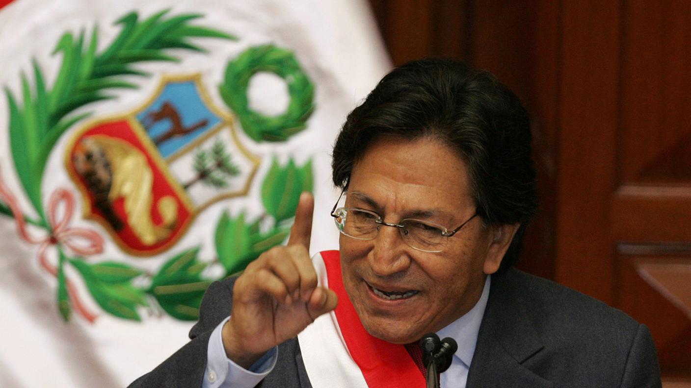 Alejandro Toledo (2001-2006). Accusato di corruzione nel 2016, è fuggito negli Stati Uniti