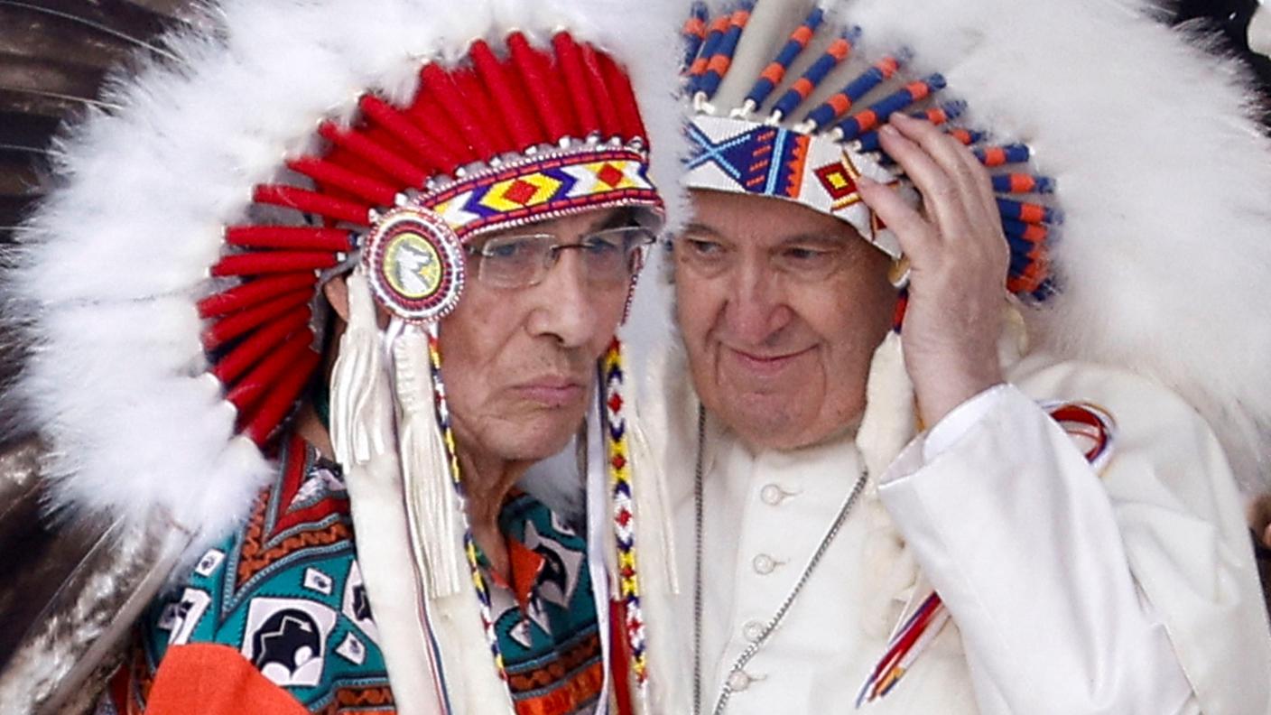 L'incontro in Canada con i nativi e le scuse, a metà 2022