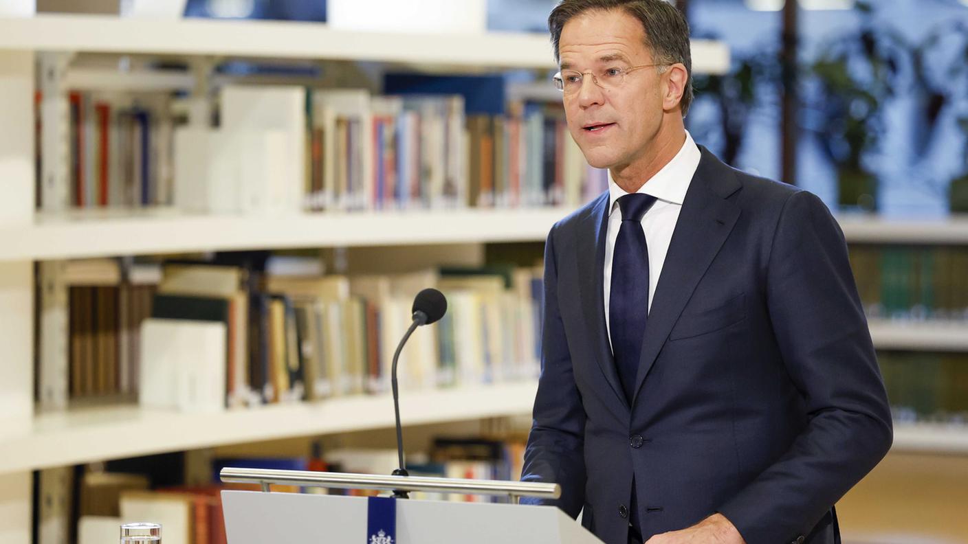 Il premier olandese Mark Rutte