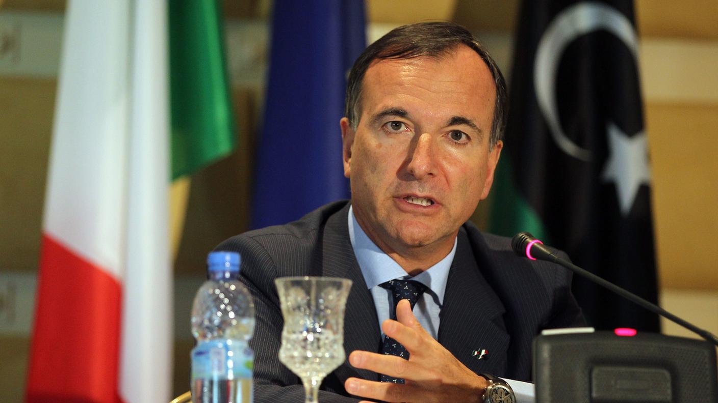 L'ex ministro italiano Franco Frattini 