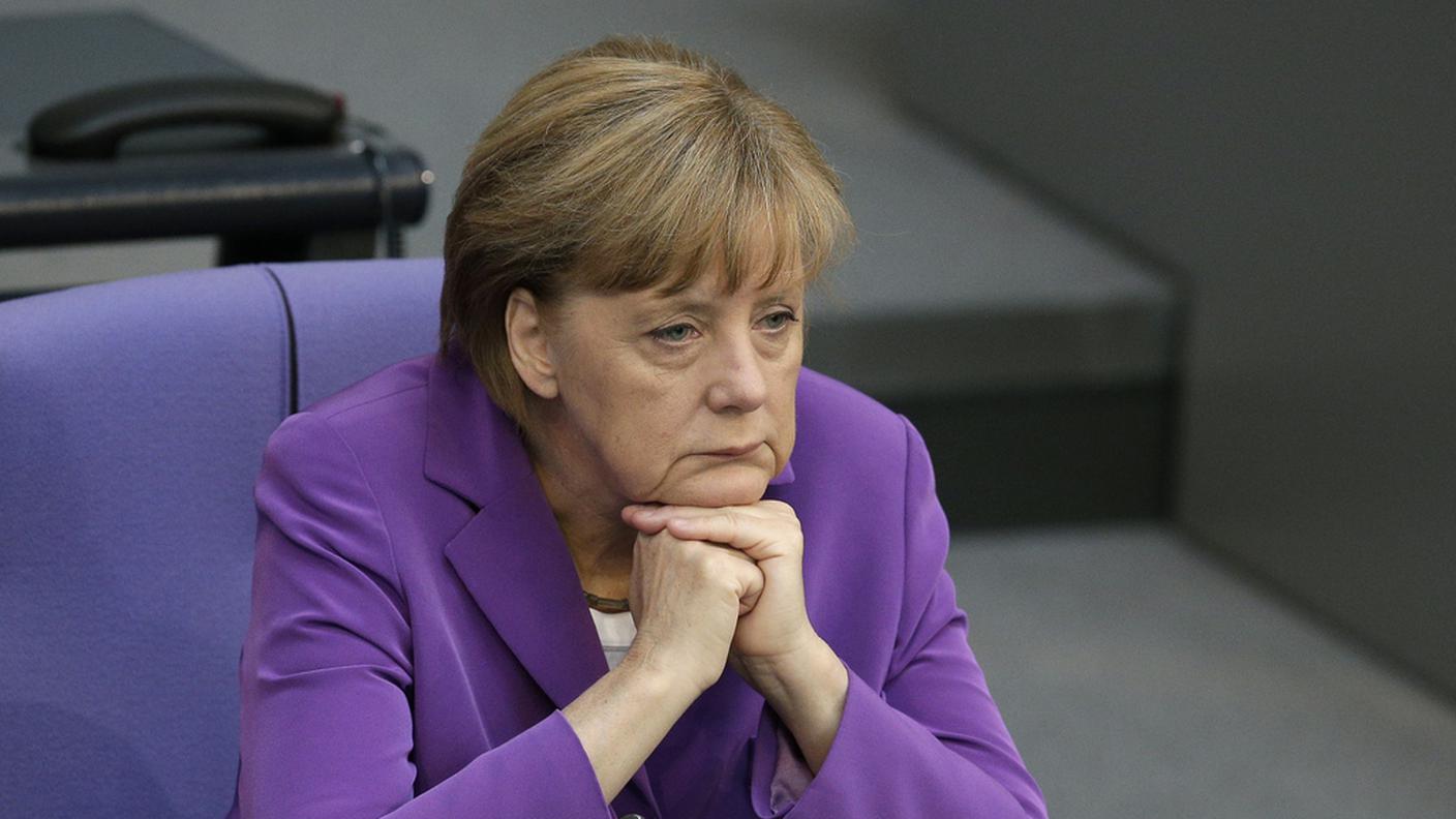 La cancelliera tedesca Angela Merkel